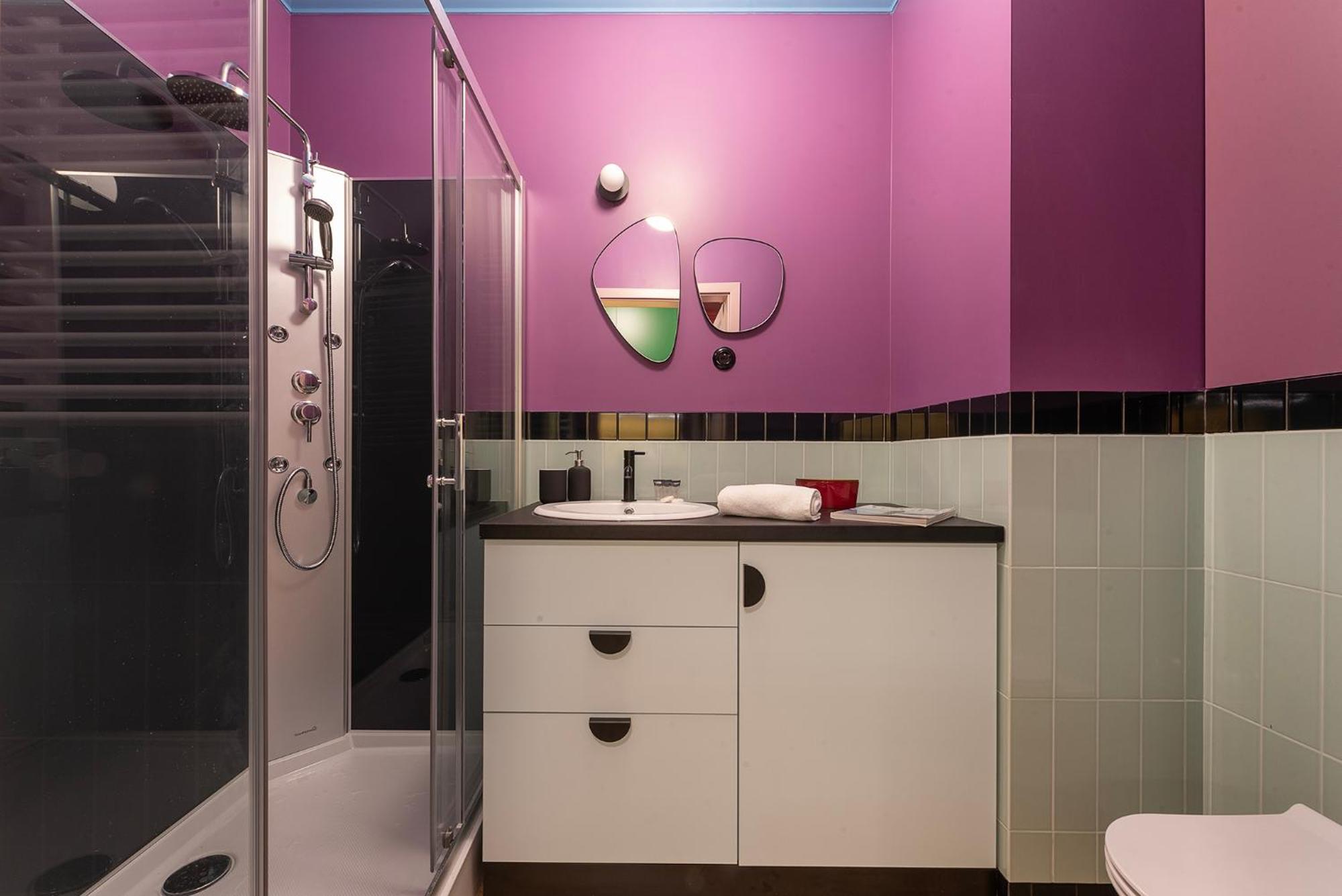 Colorful Apt Close To The Center Great Location Apartman Varsó Kültér fotó